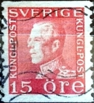 Stamps Sweden -  Intercambio 0,45 usd 15 o. 1928