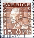 Sellos de Europa - Suecia -  Intercambio 0,45 usd 15 o. 1936