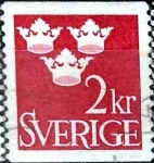 Stamps Sweden -  Intercambio 0,20 usd 2 k. 1969