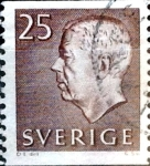 Stamps : Europe : Sweden :  Intercambio 0,20 usd 25 o. 1961