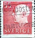 Stamps : Europe : Sweden :  Intercambio 0,20 usd 55 o. 1969