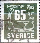 Stamps Sweden -  Intercambio 0,20 usd 65 o. 1954