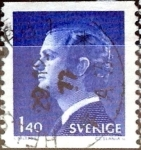 Stamps : Europe : Sweden :  Intercambio 0,20 usd 1,40 k. 1977