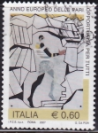 Stamps Italy -  Intercambio