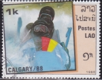 Stamps Laos -  Intercambio