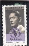 Stamps Mexico -  AGUSTIN LARA-idolos populares de la radio