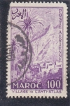 Stamps Morocco -  VILLAGE DE L ANTI-ATLAS