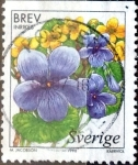 Stamps Sweden -  Intercambio 0,35 usd 5 k. 1998