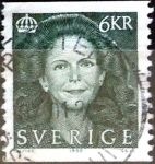 Stamps Sweden -  Intercambio 0,95 usd 6 k. 1995