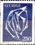 Stamps Sweden -  Intercambio 0,20 usd 2,50 k. 1978