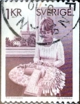 Stamps Sweden -  Intercambio 0,30 usd 1 k. 1976
