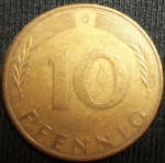 monedas de Europa - Alemania -  1972 (Reverso)