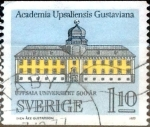Stamps Sweden -  Intercambio 0,20 usd 1,10 k. 1977