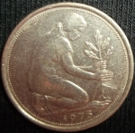 monedas de Europa - Alemania -  1975 (Anverso)