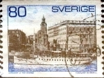 Sellos de Europa - Suecia -  Intercambio 0,20 usd 80 o. 1971