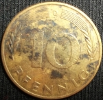 monedas de Europa - Alemania -  1976 (Reverso)