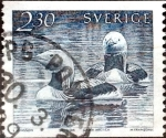 Stamps Sweden -  Intercambio 0,20 usd 2,30 k. 1986