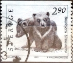 Stamps Sweden -  Intercambio 0,30 usd 2,90 k. 1992