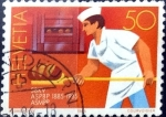 Stamps Switzerland -  Intercambio 0,20 usd 50 cent. 1985