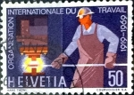 Stamps : Europe : Switzerland :  Intercambio 0,45 usd 50 cent. 1969