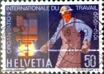 Stamps Switzerland -  Intercambio 0,45 usd 50 cent. 1969
