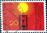 Stamps Switzerland -  Intercambio 0,20 usd 20 cent. 1967