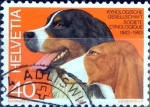 Stamps Switzerland -  Intercambio 0,25 usd 40 cent. 1983