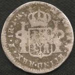 monedas del Mundo : America : Per� :  1774 - 1.00 REAL (A)