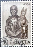 Stamps Switzerland -  Intercambio 0,45 usd 10 fr. 1961
