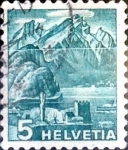 Stamps Switzerland -  Intercambio 0,20 usd 5 cent. 1936