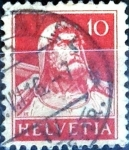 Stamps Switzerland -  Intercambio 0,20 usd 10 cent. 1914
