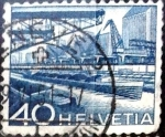 Stamps : Europe : Switzerland :  Intercambio 0,20  usd 40 cent. 1949