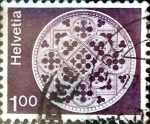 Stamps Switzerland -  Intercambio 0,20  usd 1 fr.  1974