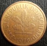 monedas de Europa - Alemania -  1978 (Anverso)