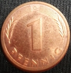 monedas de Europa - Alemania -  1979 (Reverso)