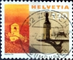 Stamps Switzerland -  Intercambio 0,80  usd 130 cent.  2000