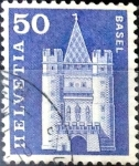 Stamps Switzerland -  Intercambio 0,20 usd 50 cent. 1960