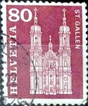 Sellos de Europa - Suiza -  Intercambio 0,20 usd 80 cent. 1960