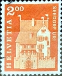 Stamps Switzerland -  Intercambio 0,20 usd 2 fr. 1967
