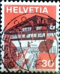 Stamps Switzerland -  Intercambio 0,20 usd 30 cent. 1973