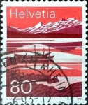 Stamps Switzerland -  Intercambio ma4xs 0,50 usd 80 cent. 1991