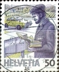Stamps : Europe : Switzerland :  Intercambio 0,35 usd 50 cent. 1987