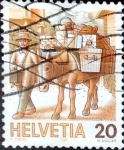 Stamps Switzerland -  Intercambio 0,20 usd 20 cent. 1987