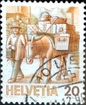 Stamps : Europe : Switzerland :  Intercambio 0,20 usd 20 cent. 1987
