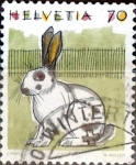 Stamps : Europe : Switzerland :  Intercambio 0,65 usd 70 cent. 1991