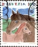 Stamps Switzerland -  Intercambio 0,80 usd 100 cent. 1993