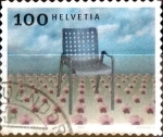 Stamps Switzerland -  Intercambio 0,30 usd  100 cent. 2004