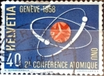 Stamps Switzerland -  Intercambio 0,60 usd  40 cent. 1958