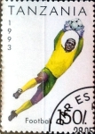 Stamps : Africa : Tanzania :  Intercambio 0,95 usd  150 sh. 1992
