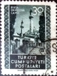 Stamps : Asia : Turkey :  Intercambio 0,20 usd  30 k. 1952
